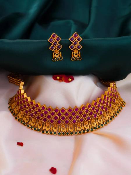 Indian Choker Set Styles: Finding the Perfect Ruby Choker Necklace